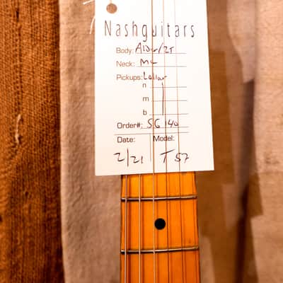 Nash T-57 Telecaster 2021 Sunburst image 4