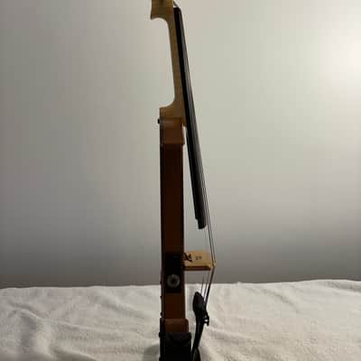 Tucker Barrett Koa Anchor 5 String Electric Violin 1994 - Coa image 10
