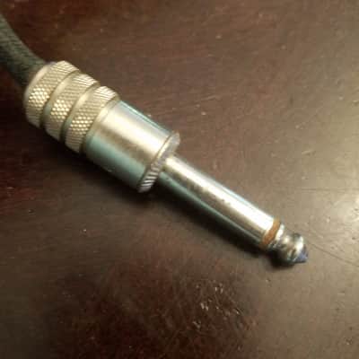 Webster Chicago RARE plastic handle variant MM35 Vintage Crystal Harp Mic 1950s MM-35 grey plastic cloth cord image 8