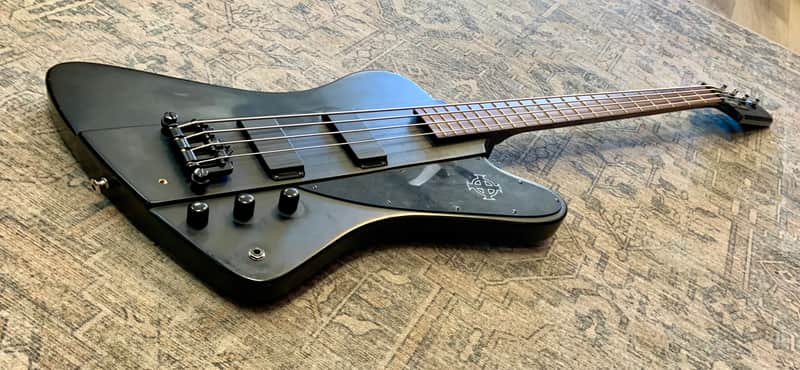 Epiphone Goth Thunderbird IV 4-string bass - with Gibson hard case image 1