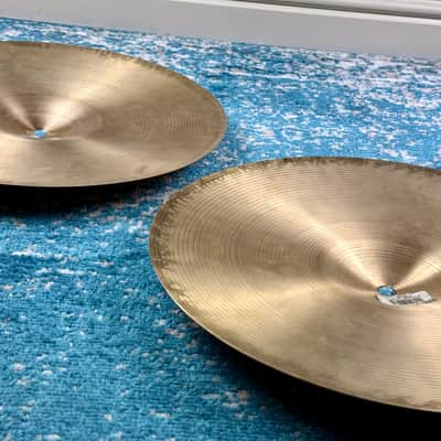 Don't pay £400+!! 14" Zildjian A NEW BEAT Hihats 956g 1420g image 12