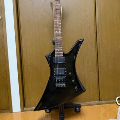 Jackson Kelly KE-4 (Jackson Stars) Late 1990s - Trans Black / Dark Transparent Black image 1