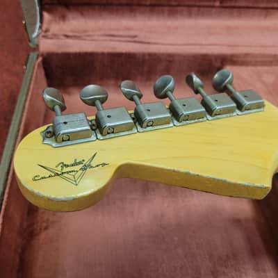 Fender Custom Shop Michael Landau '63 Stratocaster Relic 2013 - Present - Fiesta Red over 3-Color Sunburst image 8