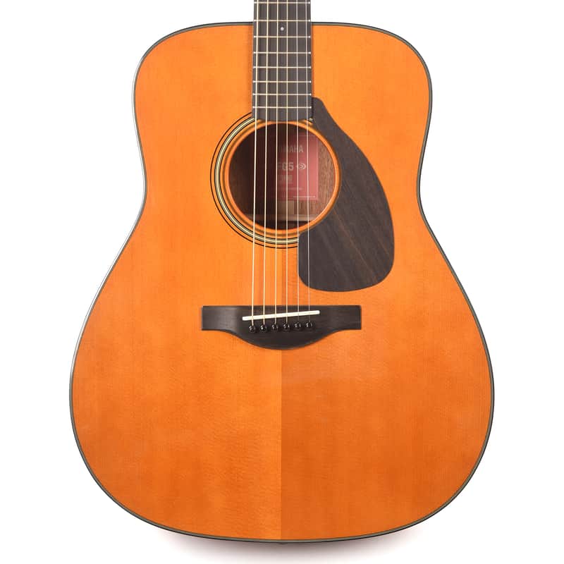 Yamaha FG5 Red Label Dreadnought Natural image 2