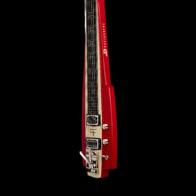 Duesenberg Alliance Series - Lap Steel - Paul Franklin Red with Case image 3