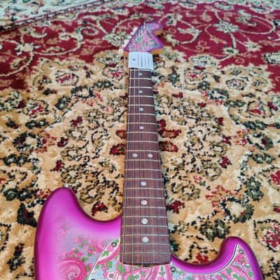 NEW IN BOX* 2025 Fender Japan Char Mustang Pink Paisley 1 of 70