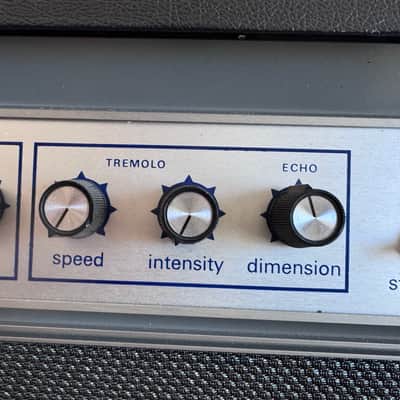 Ampeg GU-12 15-Watt 1x12" Guitar Combo 1970 - 1973 - Black image 6