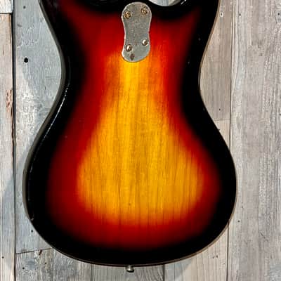 Rare  Mosrite V II Bass Mark Series,  Sunburst W/Matching Headstock, OHSC, Very Cool image 9