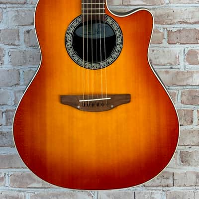 Ovation 1861 Standard Balladeer USA 1995 - Honey Burst image 2