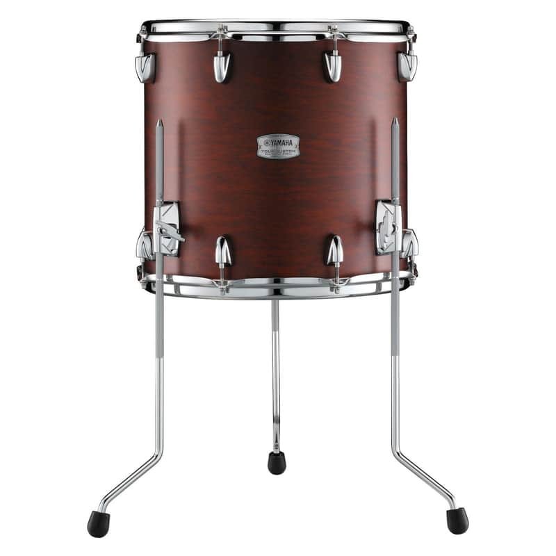 Yamaha Tour Custom Maple Floor Tom 14x13 Chocolate Satin image 1