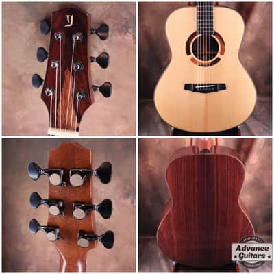 Yokoyama Guitars AN-WC White Spruce / Camatillo image 2