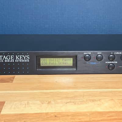 [Excellent] E-MU Systems Vintage Keys Rackmount 32-Voice Sampler Module - Black Ver. 1.02