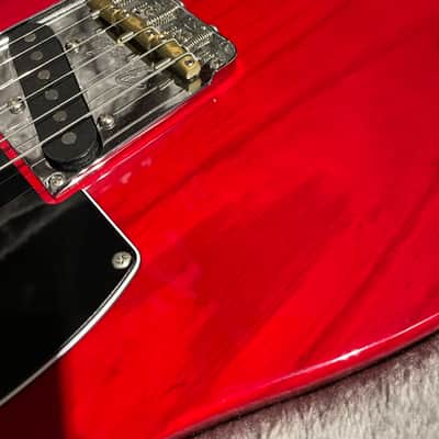 Fender American Professional Telecaster with Rosewood Fretboard 2017 - 2019 - Crimson Red Transparent imagen 3