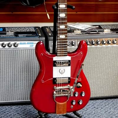 2024 Epiphone Crestwood Custom (Tremotone) Electric Guitar w/ Case! Cherry Red! VERY NICE!!! image 2