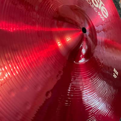 Paiste 20" Color Sound 900 Red Ride Cymbal image 3