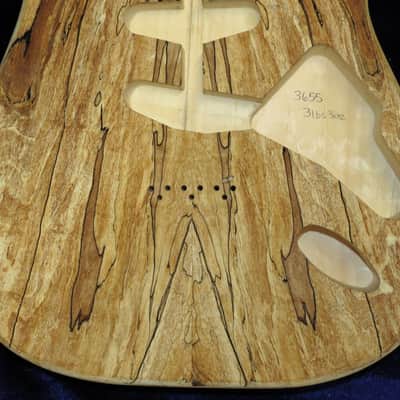 Spalted Maple Top / Aged Pine wood body - Standard - 3lbs 3oz #3655 USAIMPORT CHARGES INCLUDED image 4
