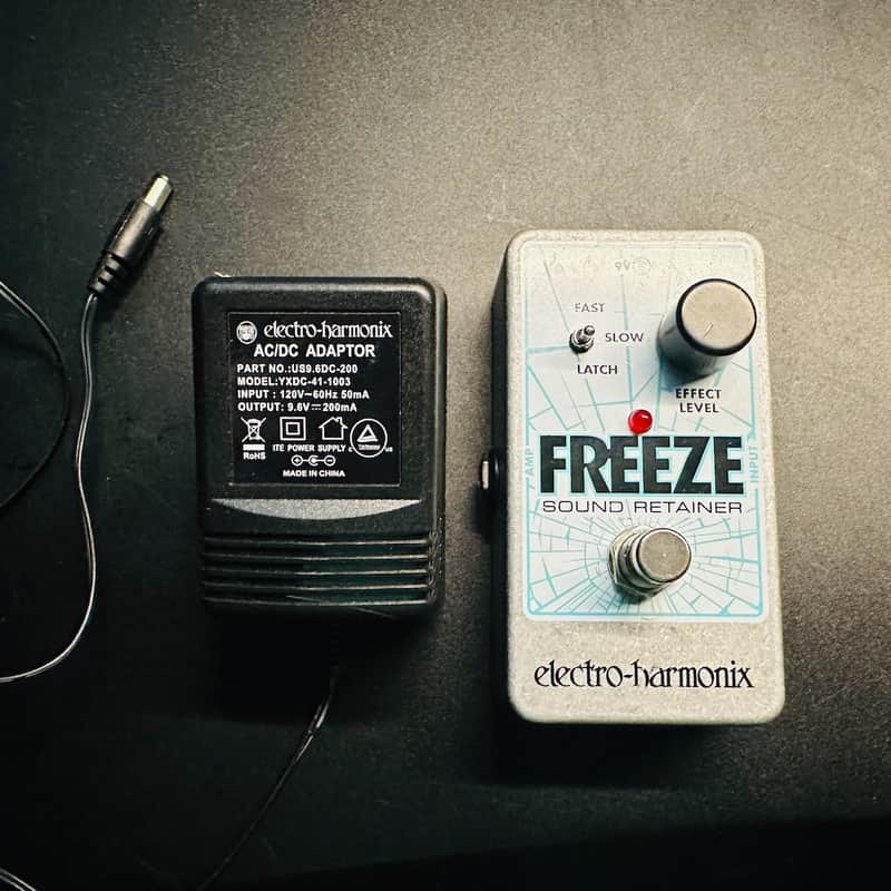 Electro-Harmonix Freeze Nano Sound Retainer Sustain Pedal 2010 - Present - Blue / Gray
