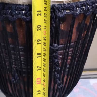 Djembe Authentic African hand carved image 10