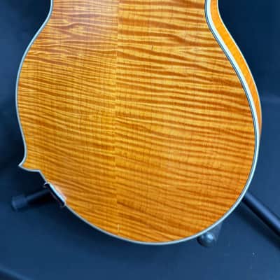 Epiphone MM-50E Professional F-Style Mandolin Blonde Natural w/ LR Baggs Pickup image 14