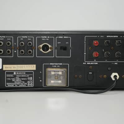 Sanyo DCA-200UM - Stereo Amplifier with phone input image 7