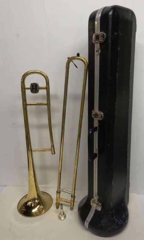 Olds Ambassador Trombone, USA,  Brass with Case and Mouthpiece image 1
