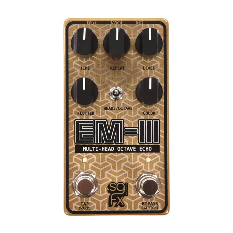SolidGoldFX EM-III Multi-Head Octave Echo Pedal image 1