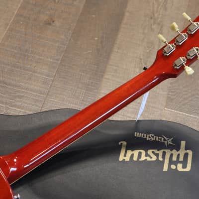 2011 Les Paul Custom Shop Historic 1959 Reissue Electric Guitar Quilt Washed Cherry VOS + COA OHSC image 17