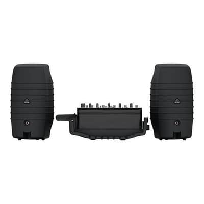 Behringer Europort PPA200 200-Watt 5-Channel Portable PA System with Wireless Microphone Option, KLARK TEKNIK Multi-FX Processor and FBQ Feedback Dete image 2