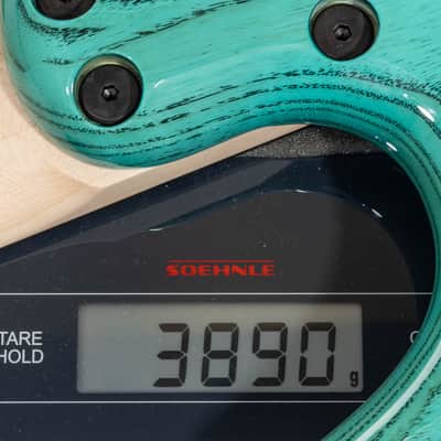 Dingwall Z3 5 Custom Shop - Purple to Turquoise Reverseburst image 13