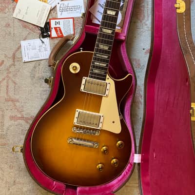 2025 Gibson Custom Shop Les Paul 1958 Reissue r8 - Iced Tea Burst VOS image 2