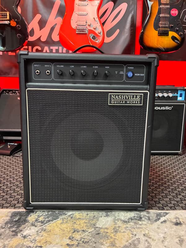 Nashville Guitar Works 12” Bass Combo Amplifier B20 Amp image 1