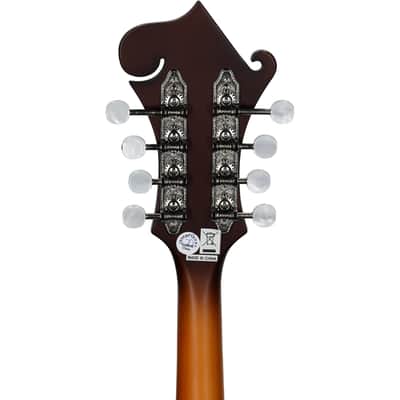 Epiphone F-5 Studio Mandolin, Vintage Sunburst Satin, with Gig Bag image 8