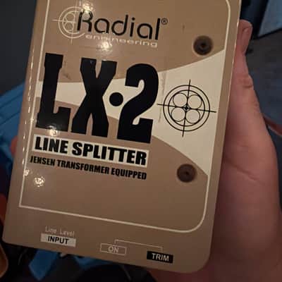 Radial LX-2 Passive Line-Level Splitter 2010s - Tan image 5