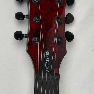 Schecter Solo-II Apocalypse Red Reign Electric Guitar B-Stock Solo II - Brand New image 14