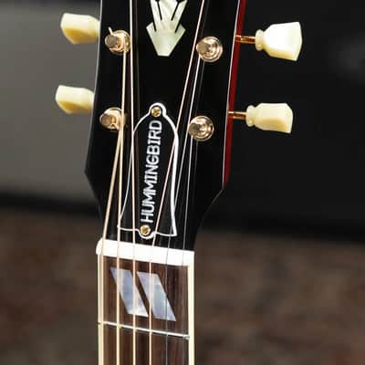 Gibson Hummingbird Original Acoustic/Electric Guitar - Antique Natural with Hardshell Case image 6