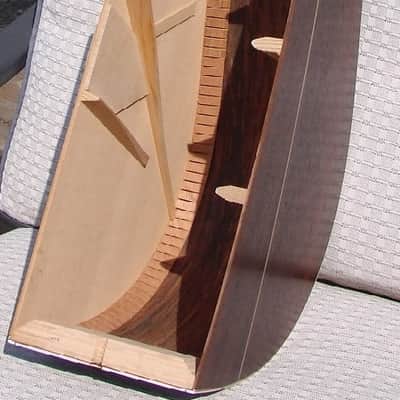 Martin D-35 Guitar 1/2 Body Cutaway AND Full Size UNFINISHED Neck ~ EXTREMELY RARE ~ ONE-OF-A-KIND! image 7