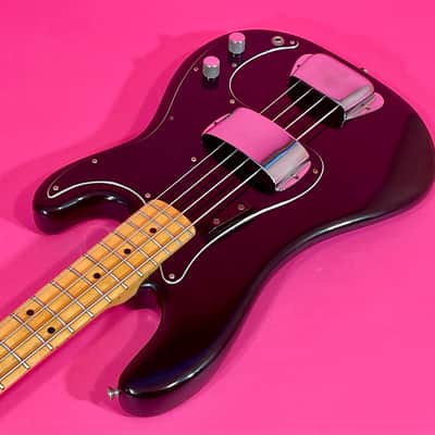 Fender Precision Bass 1979 1981 - Black 100% original clean! image 6