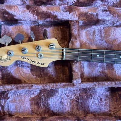 1977 Fender Precision Bass – Natural – Original Condition – Irish Music Provenance image 8