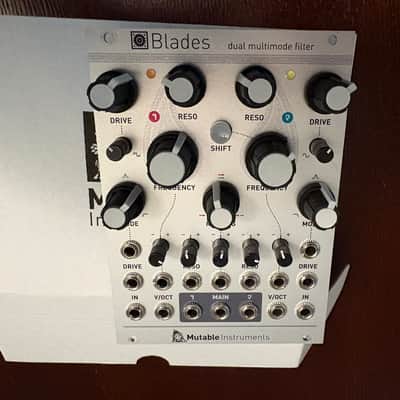 *Original* Mutable Instruments Blades Dual Multimode Filter 2020 - Present - Silver - Like New image 3