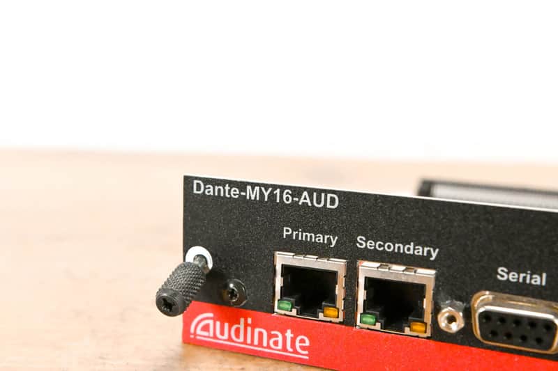 Audinate Dante-MY16-AUD 16-Channel Dante Network I/O Card CG013QA