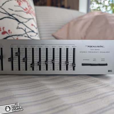 Realistic Ten Band Stereo Frequency Equalizer - Used image 2