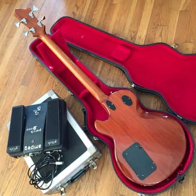 Hagstrom  Ampeg patch 2000 swede bass guitar 1976 Mahogany original vintage synth analog image 10
