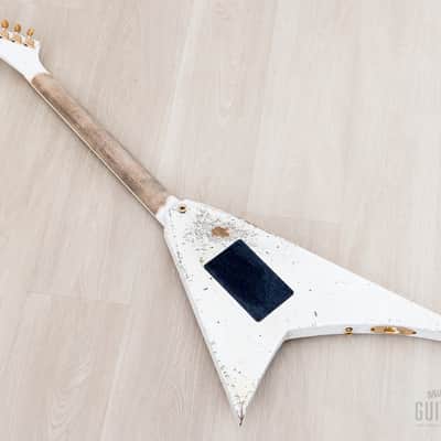2025 Jackson USA Custom Shop Special Edition Randy Rhoads RR-2H FR Snow White Heavy Relic, Mint w/ Case, Tags image 13