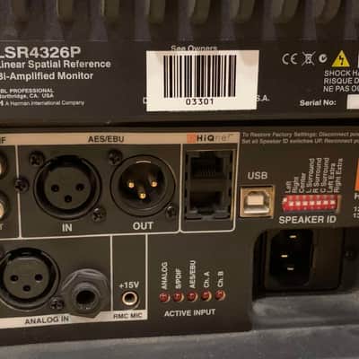 JBL Professional Linear Spatial Reference Bi-Amplified Monitor 4326P (RM4) image 5