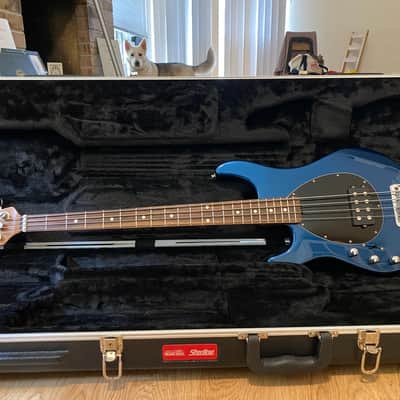 Ernie Ball Music Man Sterling 4 USA 2019 Vintage Pearl Blue image 2