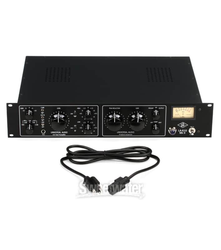 Universal Audio LA-610 MkII Tube Channel Strip 2008 - Present - Black image 1