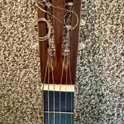 Unbranded maybe Washburn 6 string C-1920  Banjo  Natural image 3