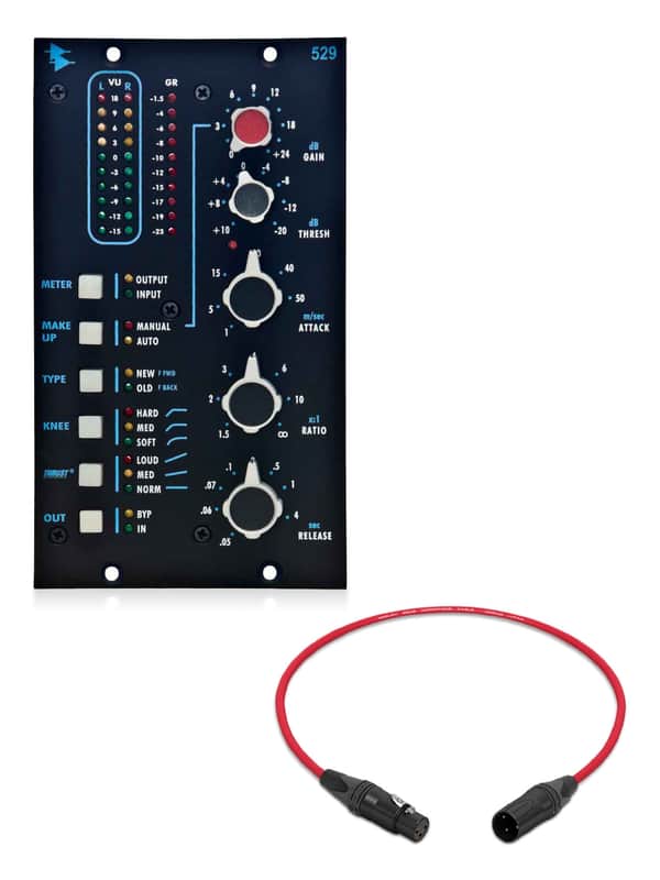 API Audio 529 | 500 Series Stereo Compressor image 1