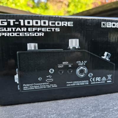 Boss GT-1000CORE 2020 - Present - Black (Includes Original Power Supply and Packaging) image 15
