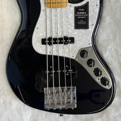 Mint Fender Player II Modified Active Jazz Bass V, Maple Fingerboard, Dusk finish image 3